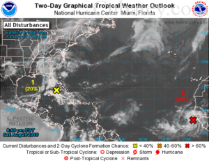 La tormenta Erika llega a Cuba este fin de semana debilitada y en forma de depresión tropical con vientos de 65 kilómetros por hora