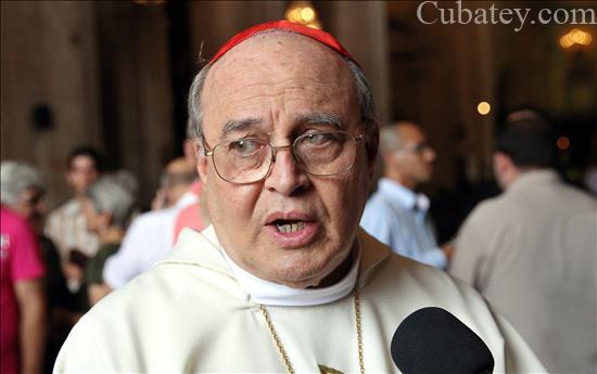 El cardenal Ortega afirma que el Papa encontrará una Cuba en “transformación” El cardenal Ortega afirma que el Papa encontrará una Cuba en "transformación"