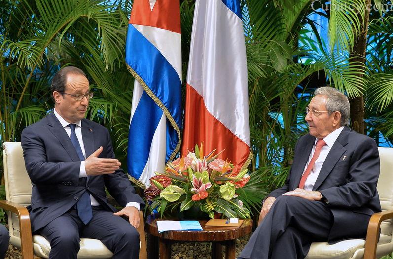 Francia anuncia visita de Raúl Castro en Febrero Francia anuncia visita de Raúl Castro en Febrero