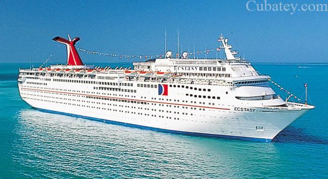 Crucero de Carnival rescata a 16 cubanos en el mar Crucero de Carnival rescata a 16 cubanos en el mar