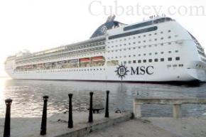 El mayor barco que atraca en Cuba, MSC Opera, está en puerto habanero El mayor barco que atraca en Cuba, MSC Opera, está en puerto habanero