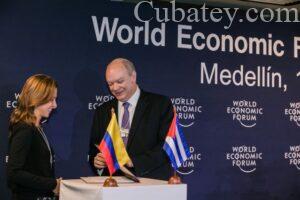 Colombia y Cuba firman acuerdo para eliminar aranceles