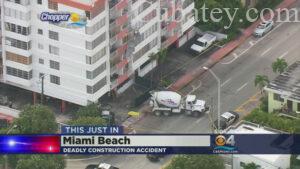 Trabajador de la construcción muere en accidente en Miami Beach