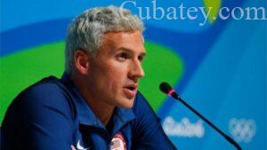 Nadador estadounidense Ryan Lochte fábrica historia sobre robo en Rio