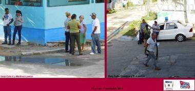 Cinco Damas de Blanco arrastradas y detenidas por fuerzas represivas del régimen