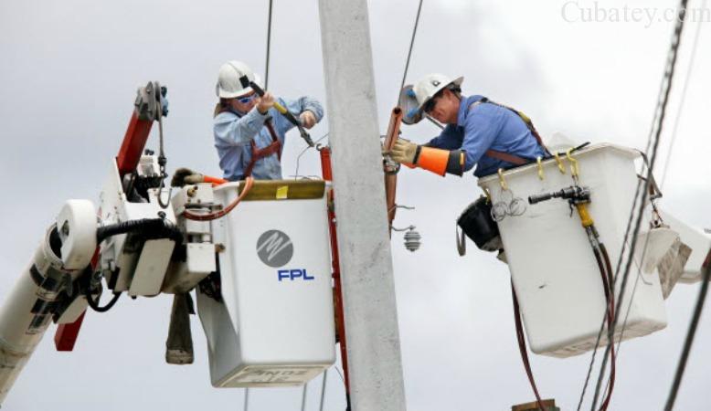 FPL: 1,2 millones de clientes pueden tener cortes de energía eléctrica durante la tormenta Casi 61,000 personas en el sur de la Florida sin electricidad